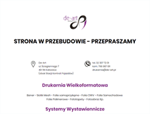 Tablet Screenshot of de-art.pl